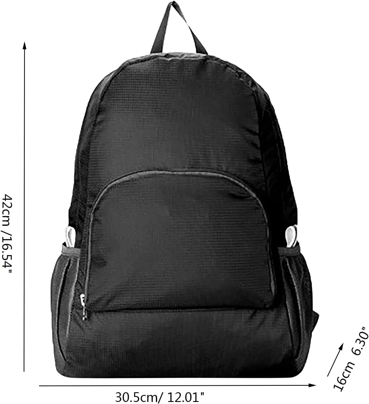 Portable Outdoor Foldable Backpack Travel Mountaineering Bag Cloth Sports Skin Bag Racing y (Blue, One Size)
