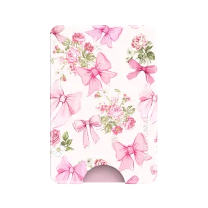 Posie Pink Bow MagSafe Wallet