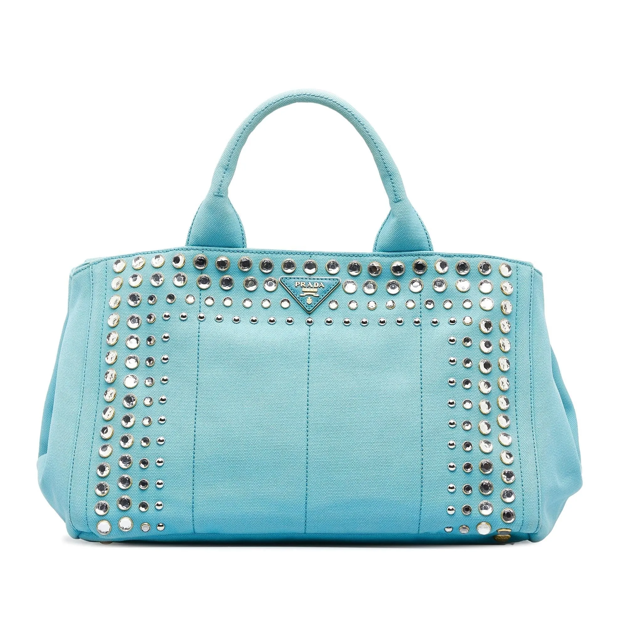 Prada Canapa Bijoux Satchel (SHG-yXLDrx)
