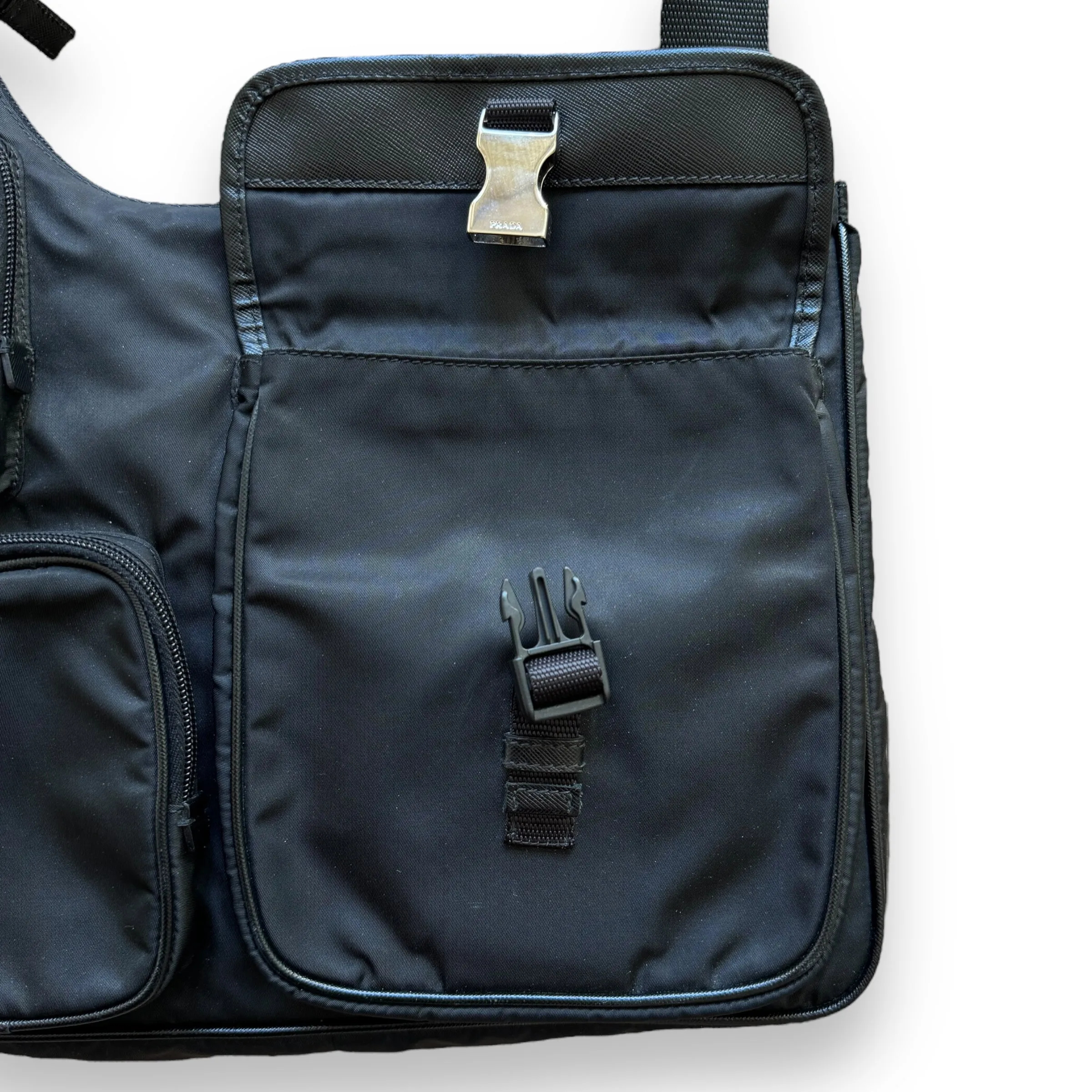 Prada Mainline Cargo Messenger Bag