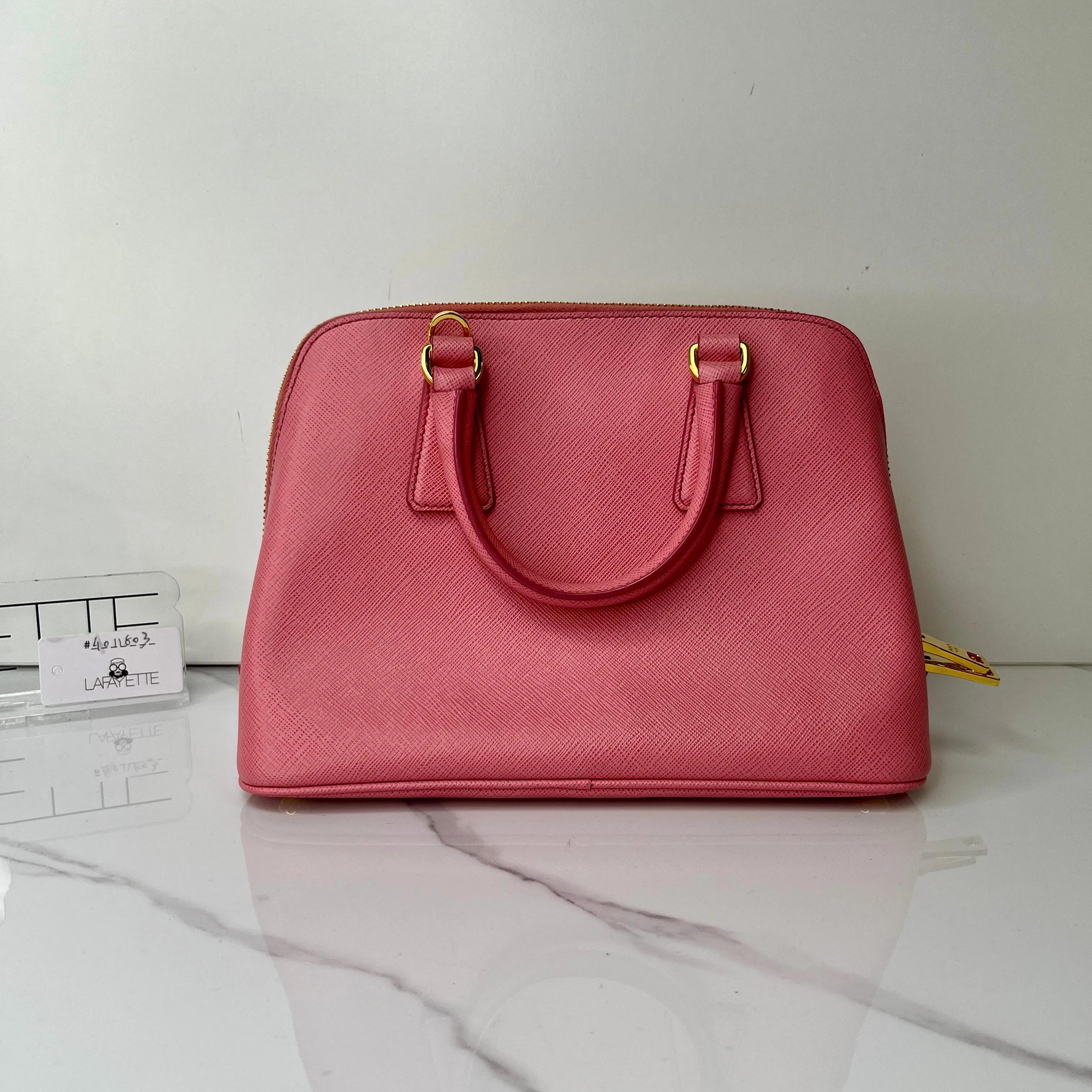 Prada Saffiano Lux Small Promenade Tote