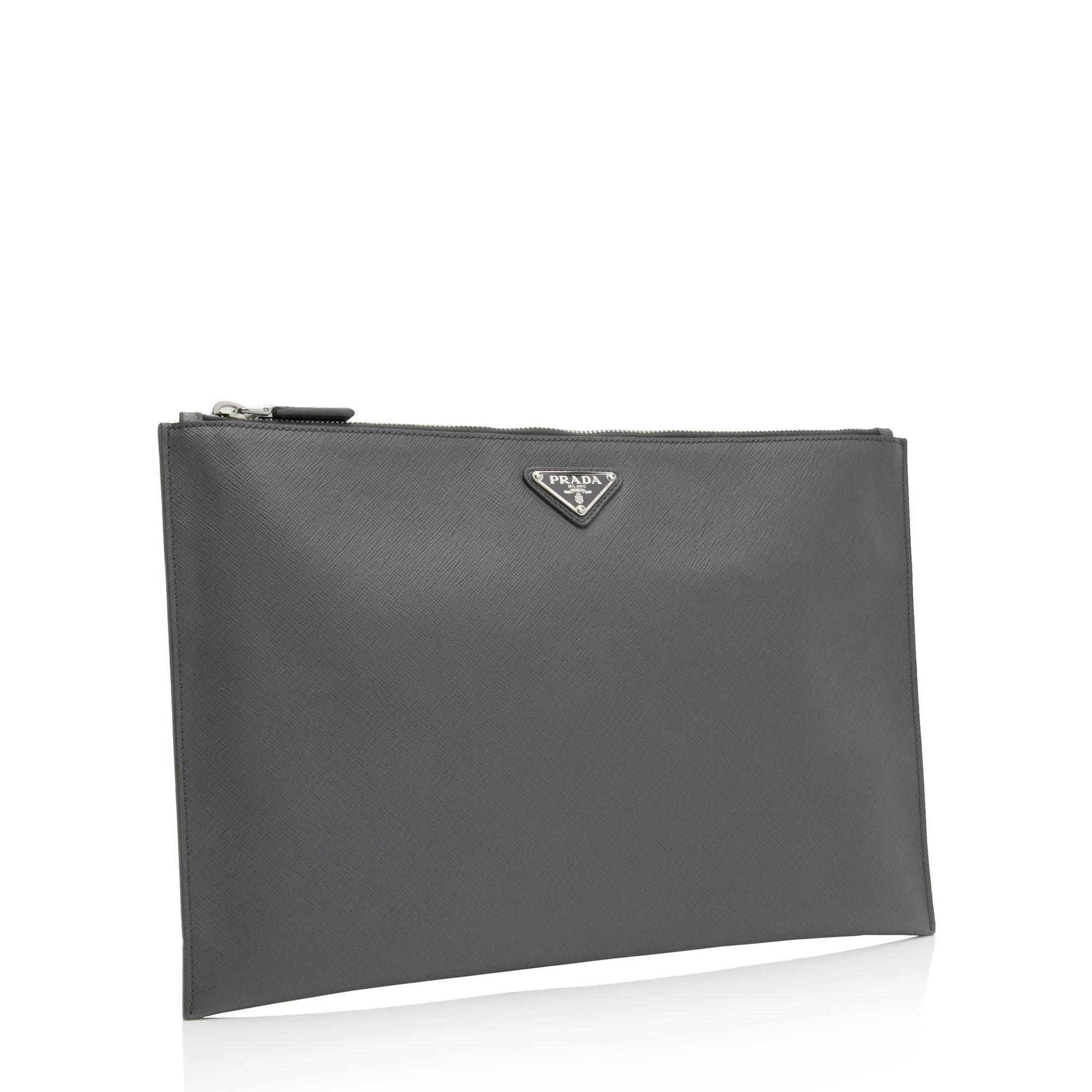 Prada Saffiano Zip Pouch
