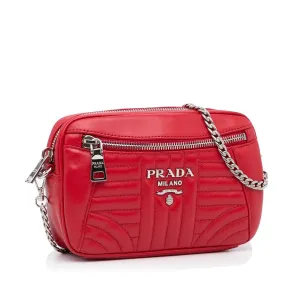 Prada Soft Calf Impunture Diagramme Waist Bag (SHG-KIhUla)