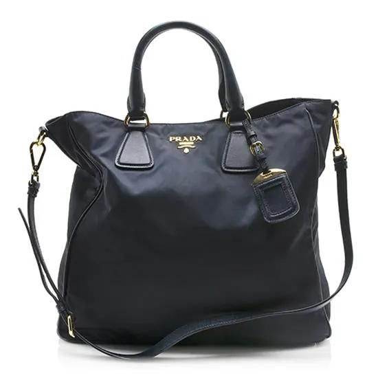 Prada Tessuto Top Handle Tote