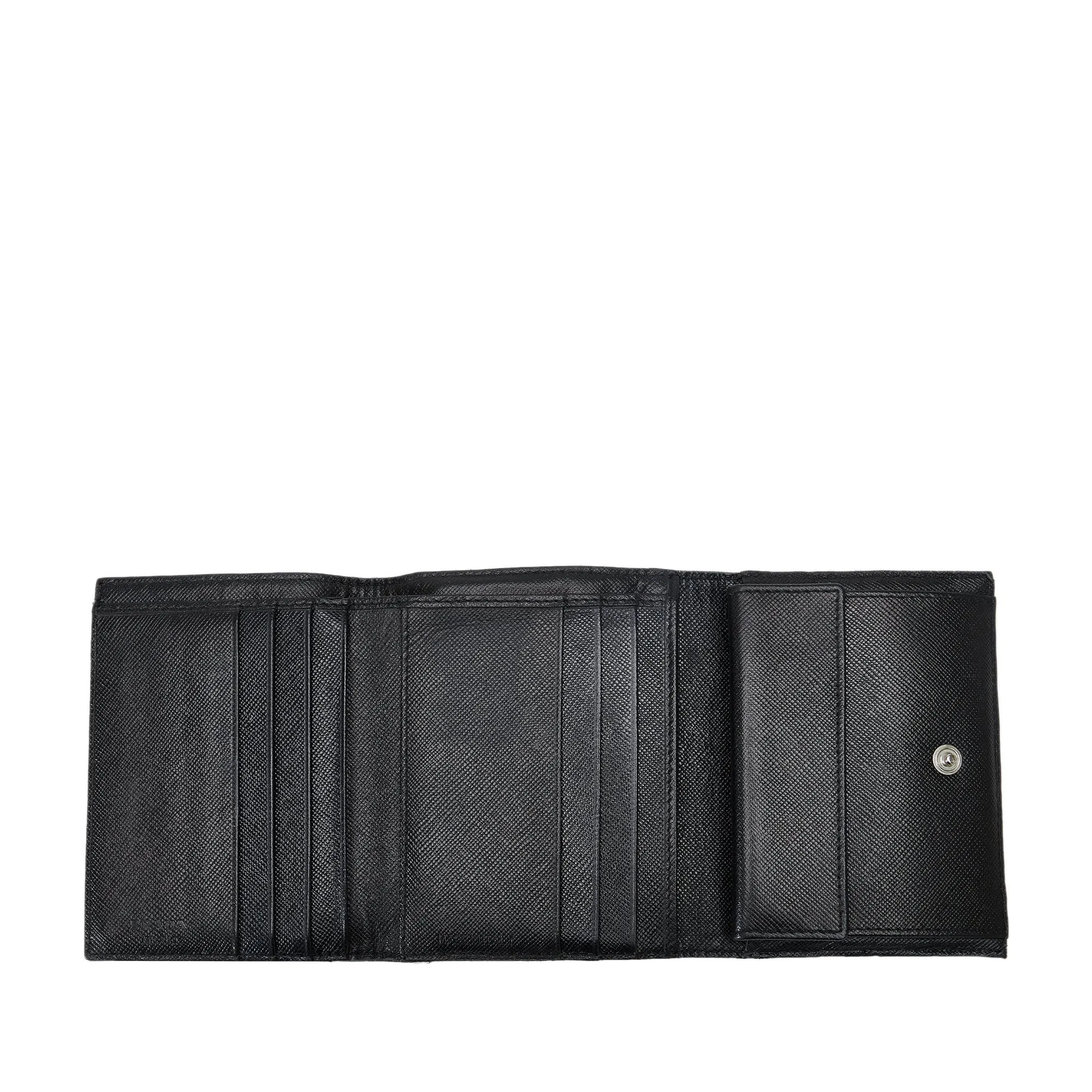 PRADA Tessuto Trifold Wallet Small Wallets