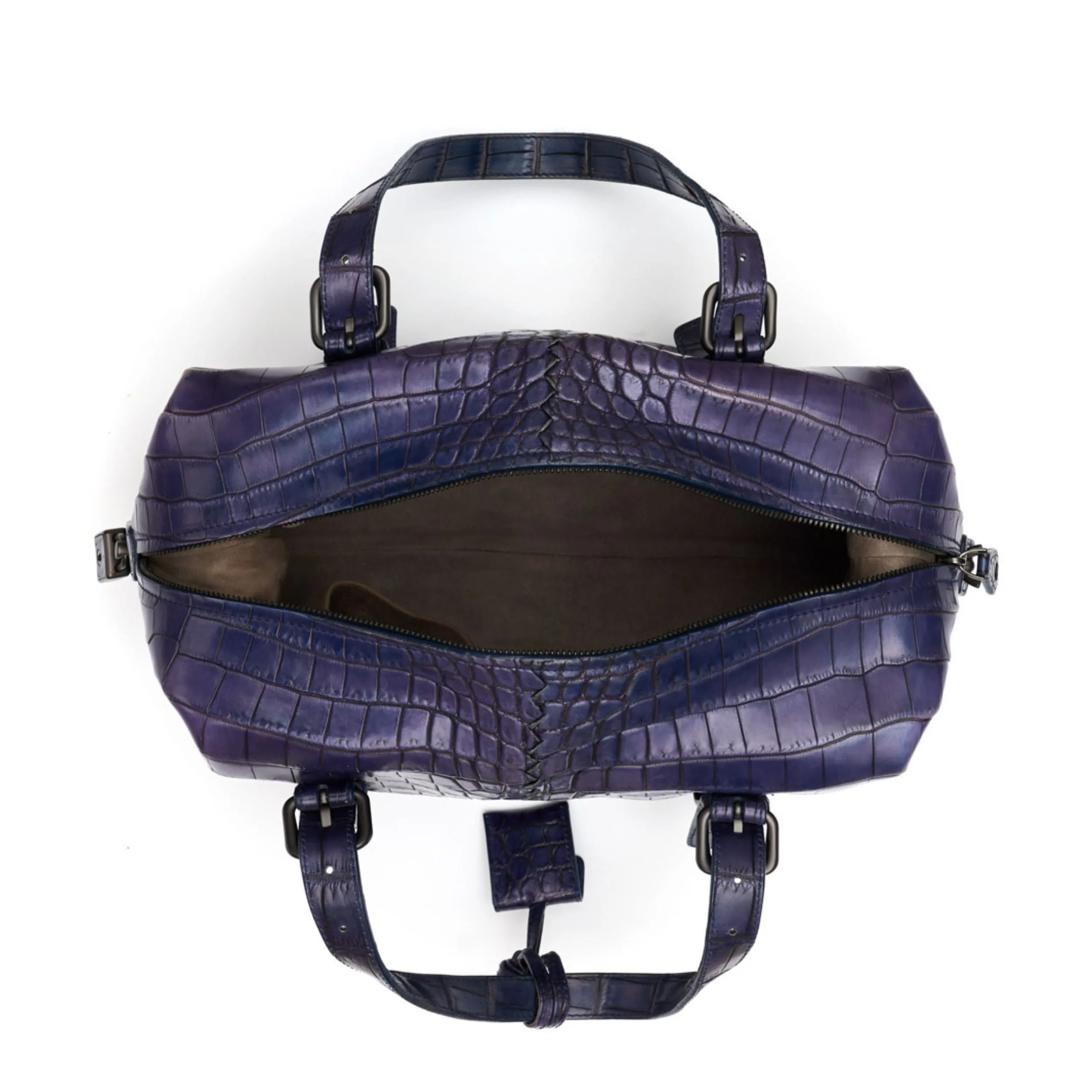 Purple Bowler Bag
