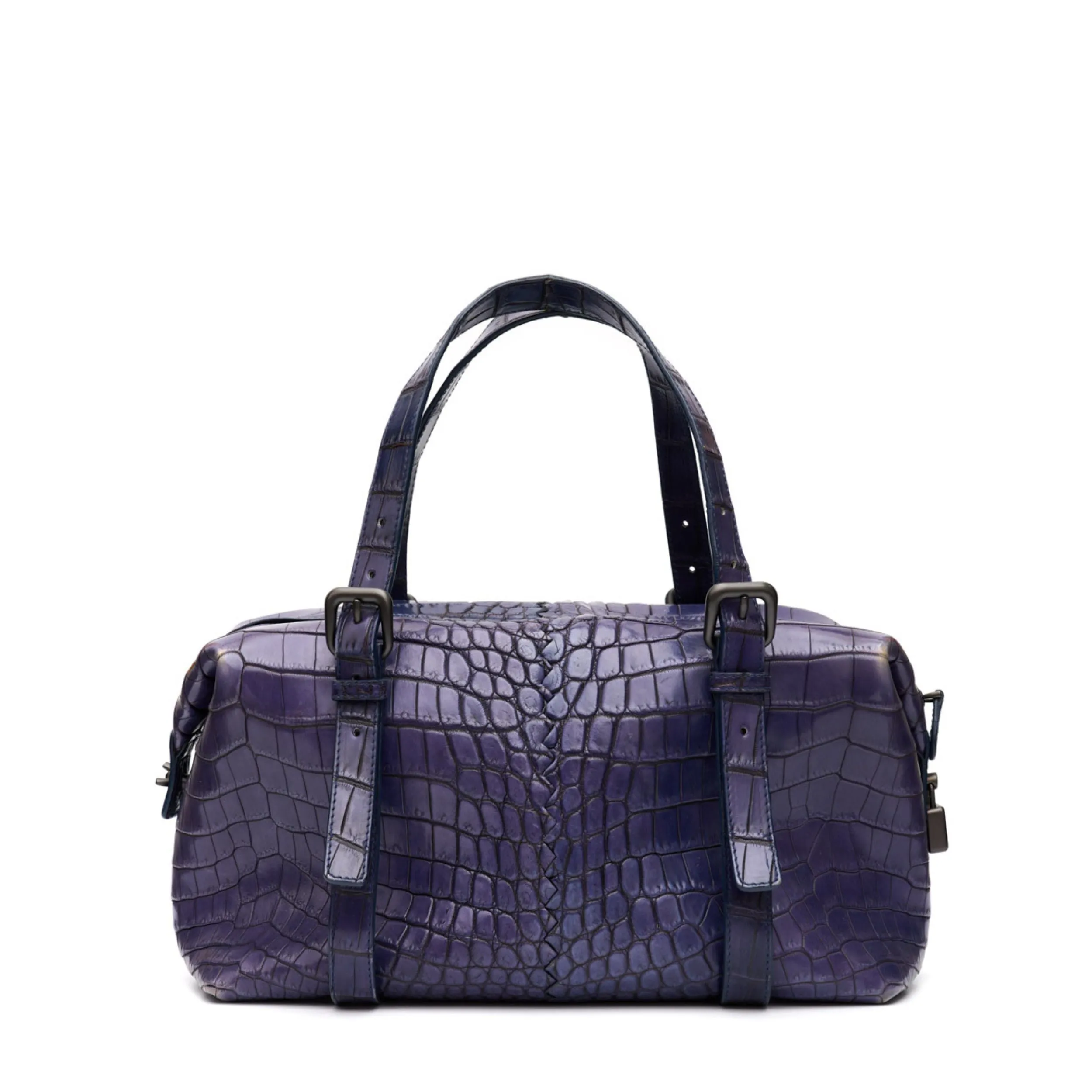 Purple Bowler Bag