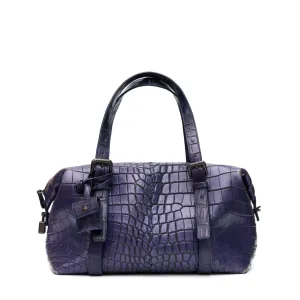 Purple Bowler Bag