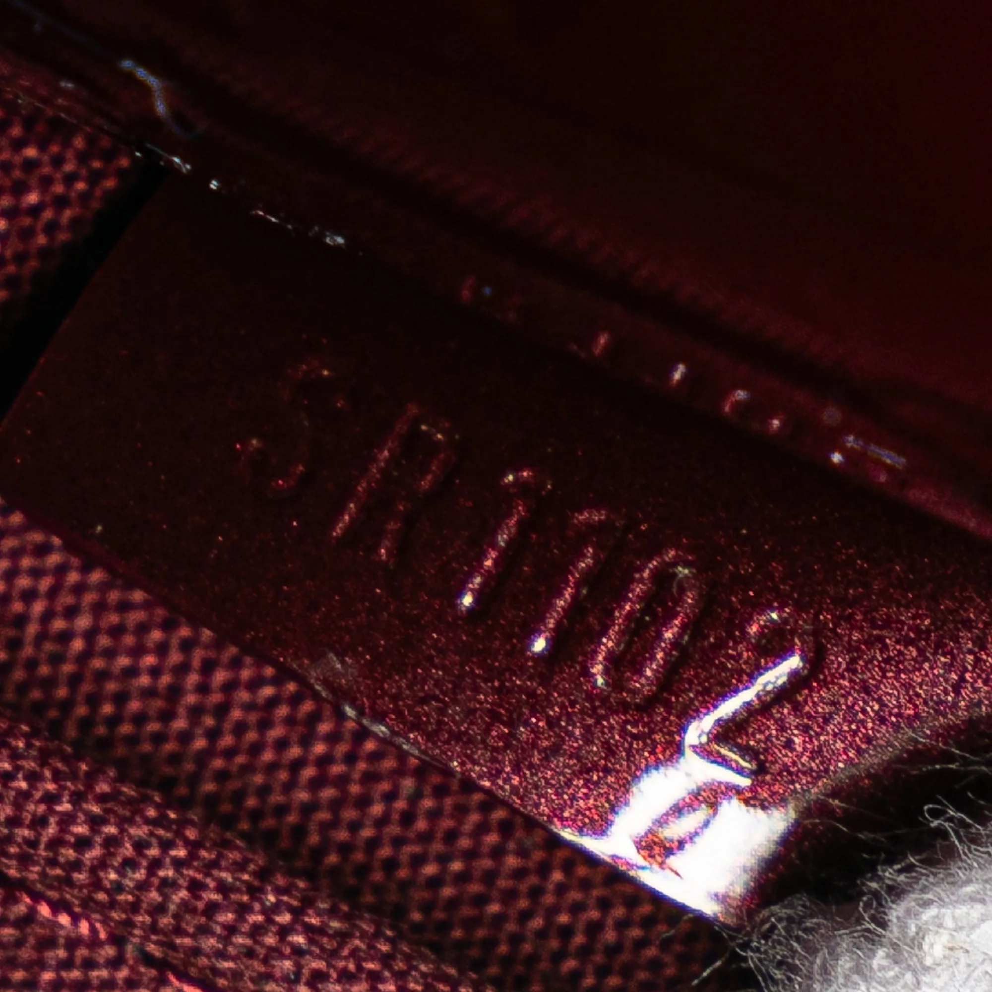 Purple Louis Vuitton Monogram Vernis Miranda Satchel
