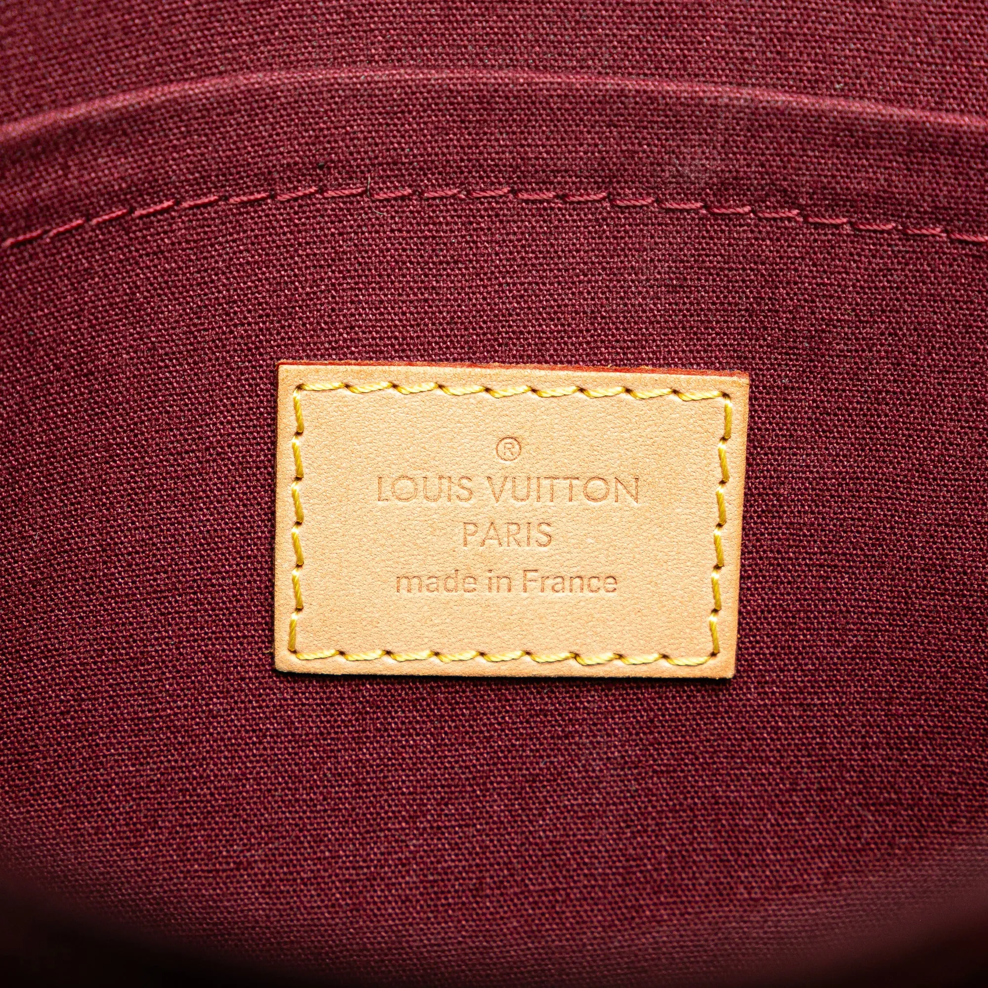 Purple Louis Vuitton Monogram Vernis Miranda Satchel