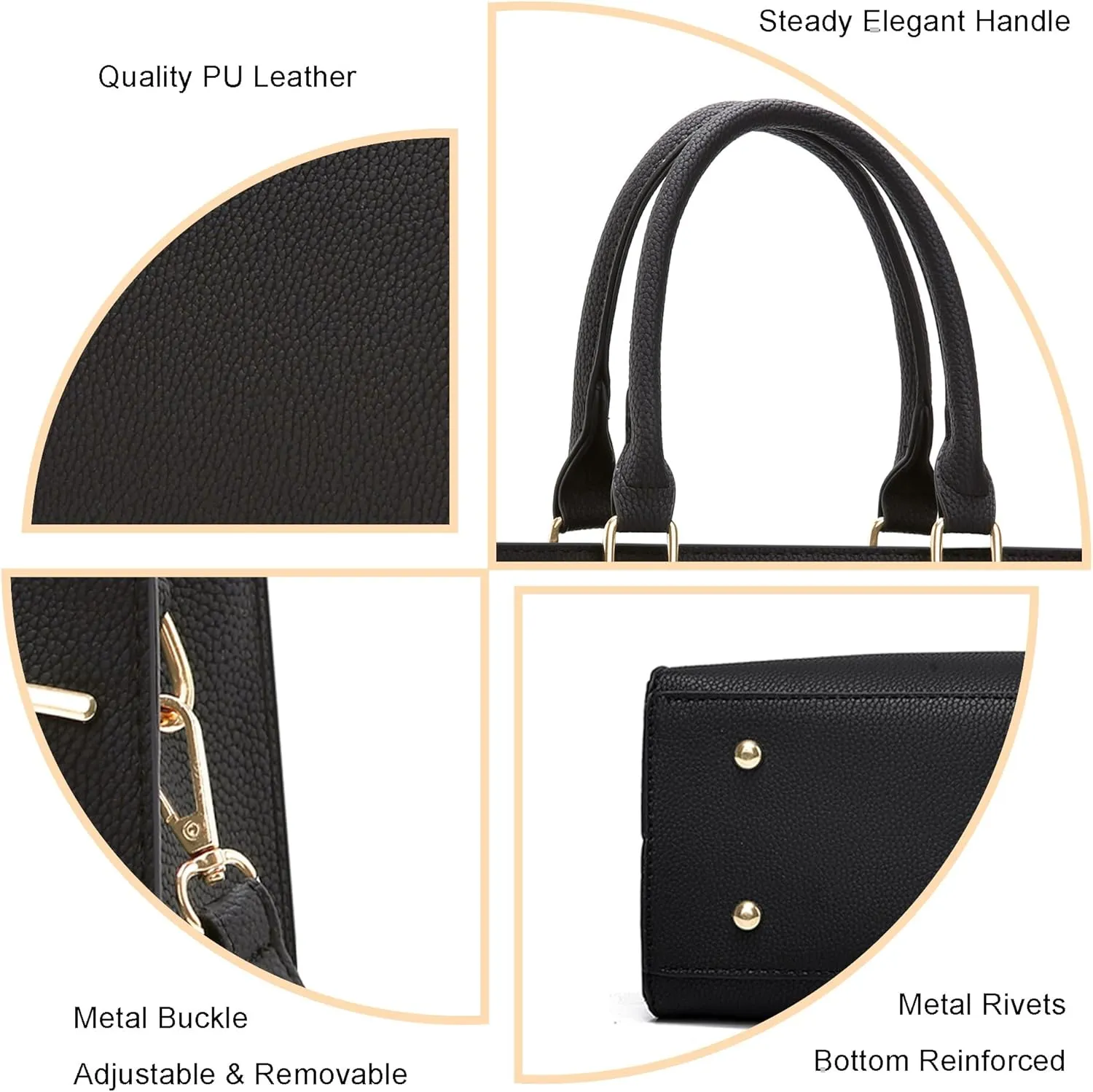 Purses for Women Crossbody Bags for Womens Shoulder Handbags PU Leather Tote Bag Top Handle Purse