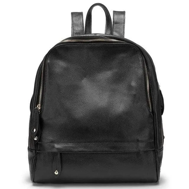 Real Leather Holiday Knapsack