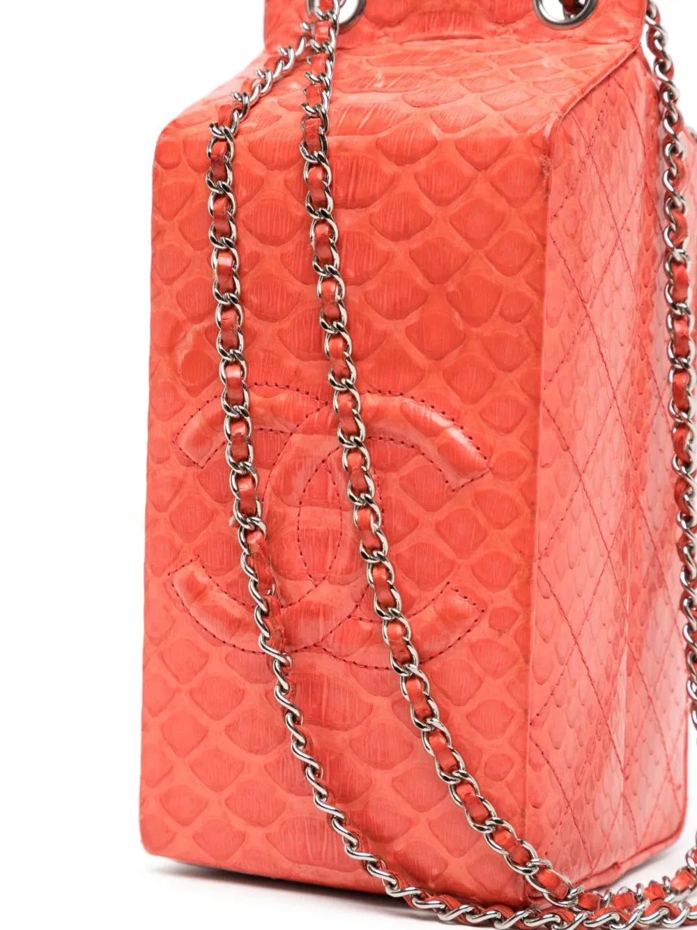 Red Lait de Coco Minaudière Bag