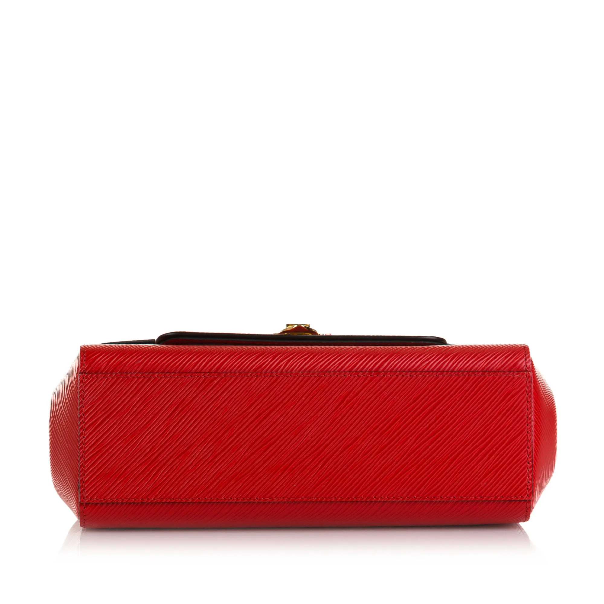 Red Louis Vuitton Epi Boccador Satchel