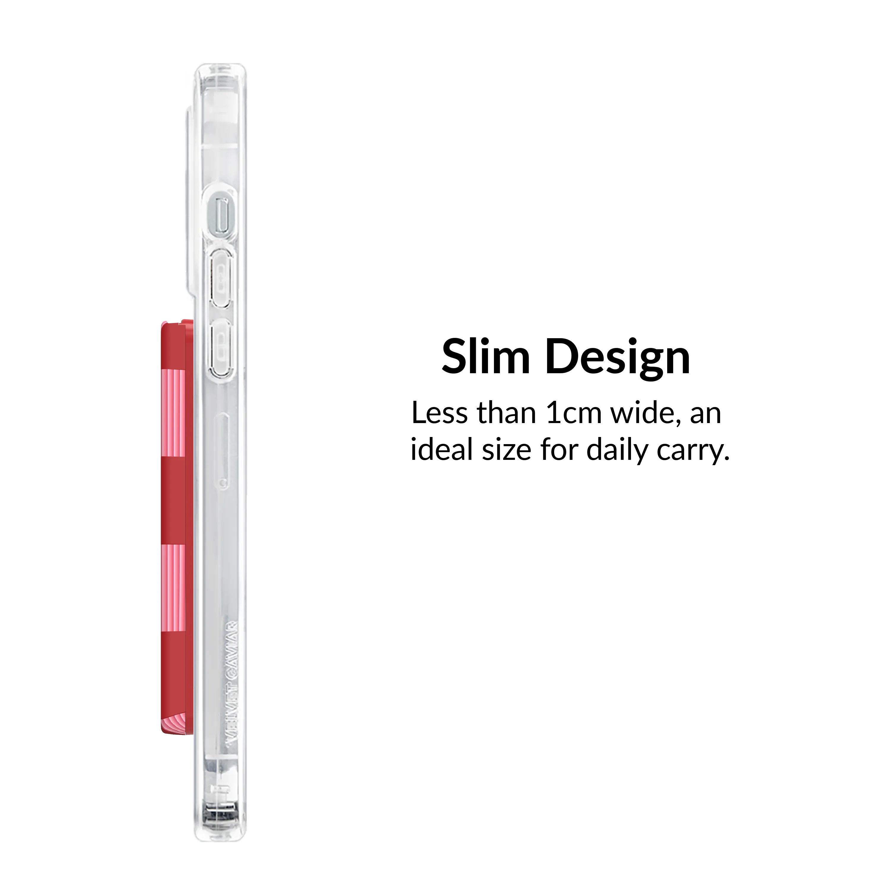 Rose Vibe Checkered Magsafe Wallet