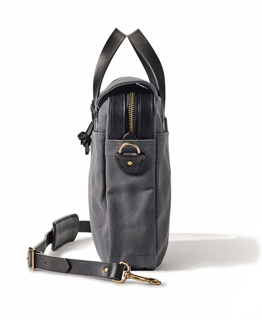 Rugged Twill Original Briefcase  Cinder