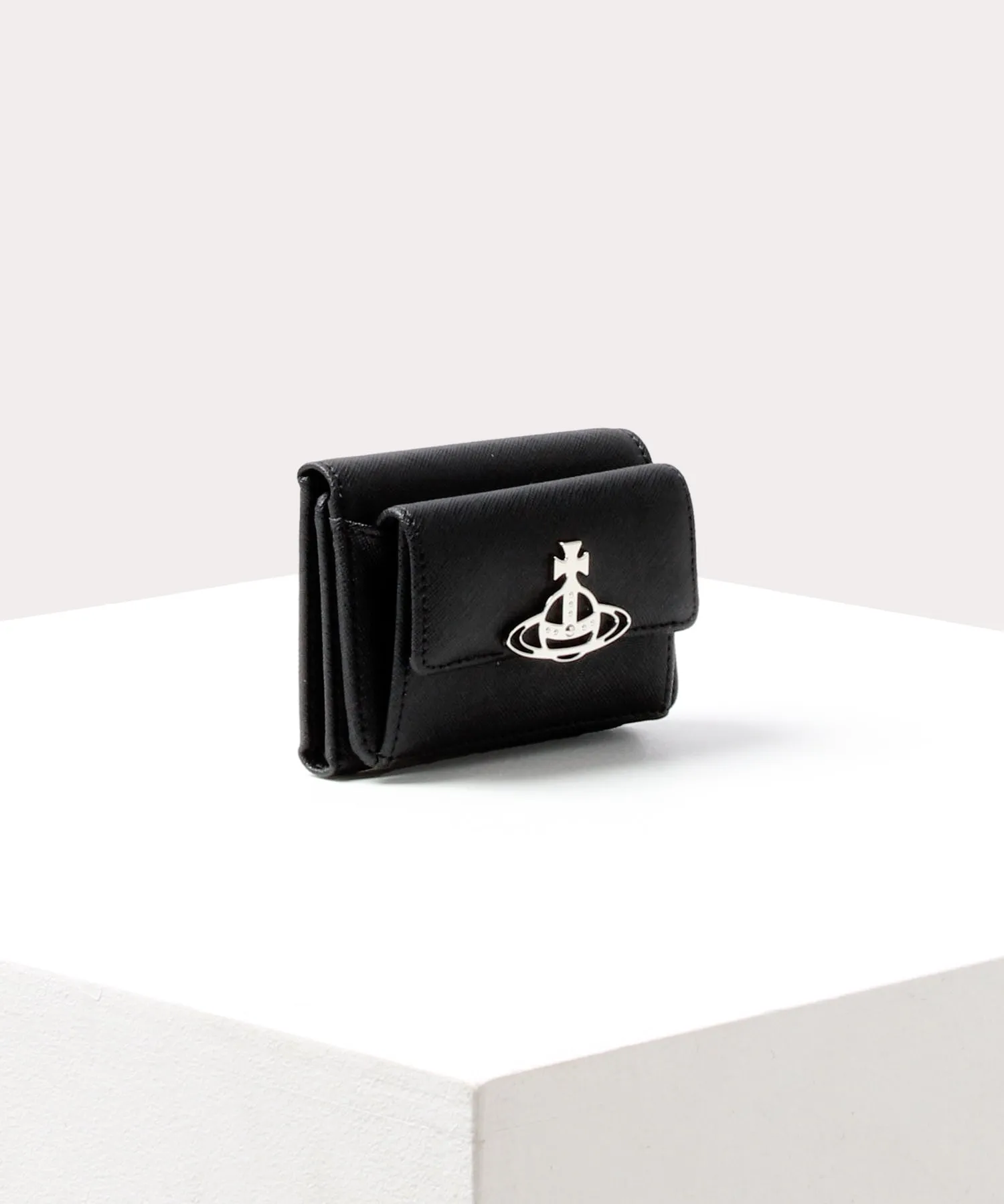 SAFFIANO 三つ折りミニ財布