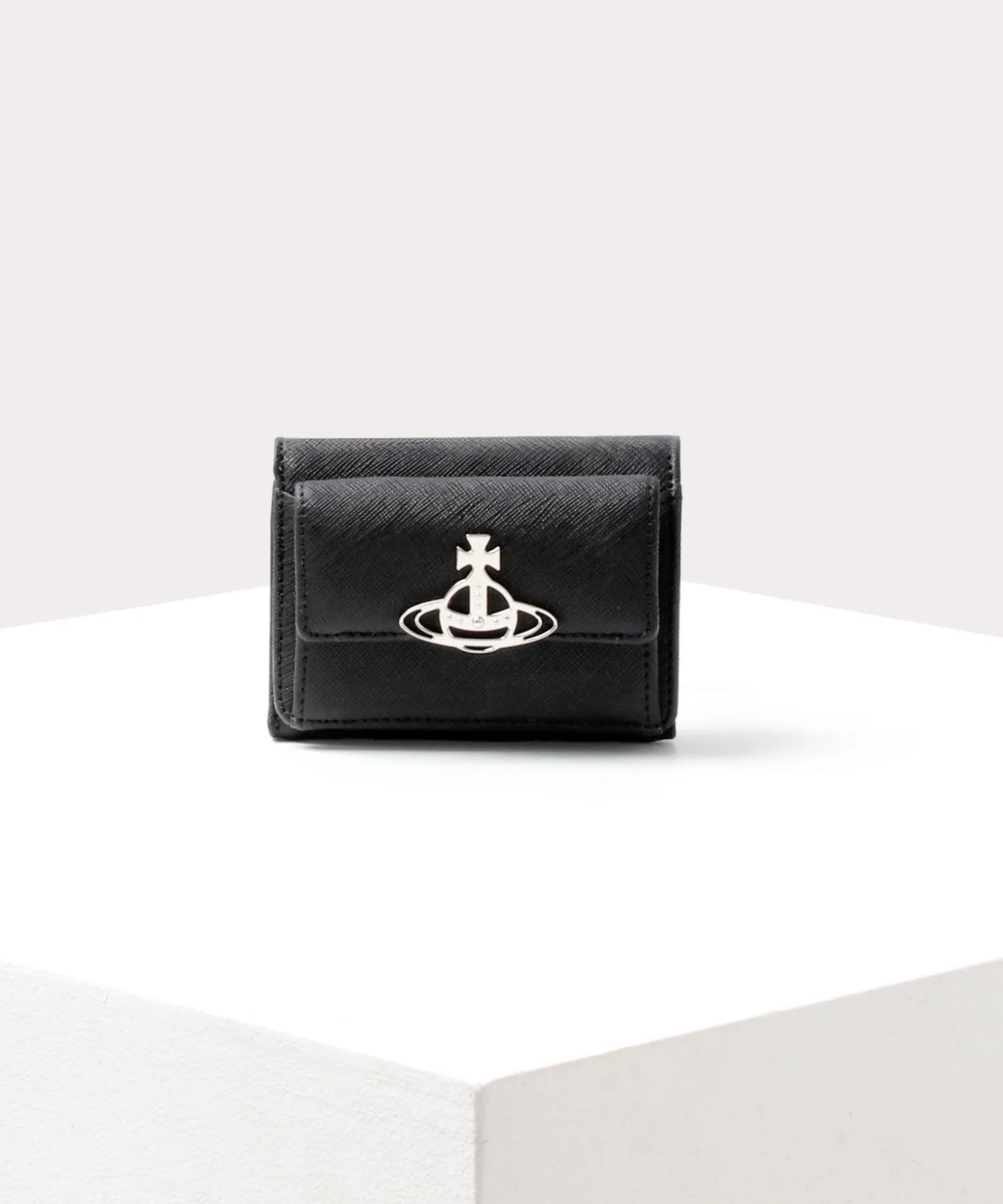 SAFFIANO 三つ折りミニ財布