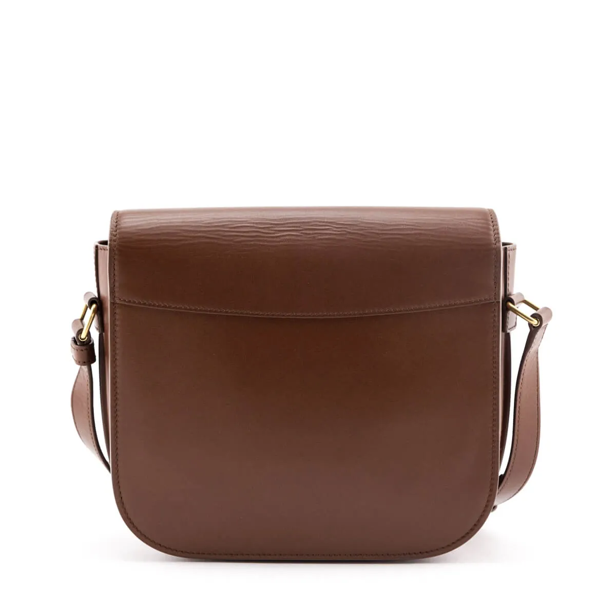 Saint Laurent Brown Smooth Calfskin Betty Satchel