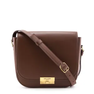 Saint Laurent Brown Smooth Calfskin Betty Satchel
