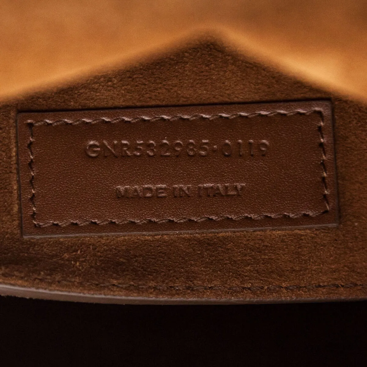 Saint Laurent Brown Smooth Calfskin Betty Satchel