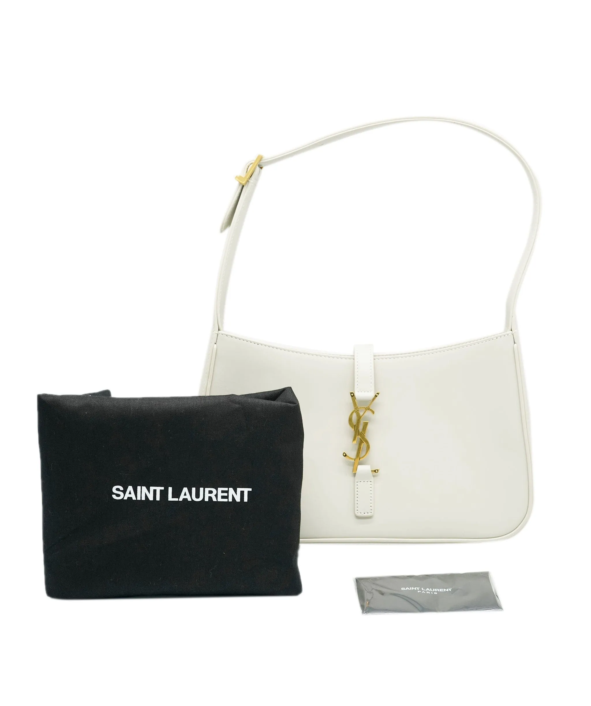 Saint Laurent Creame Smooth Leather A Le 5 Hobo 132264