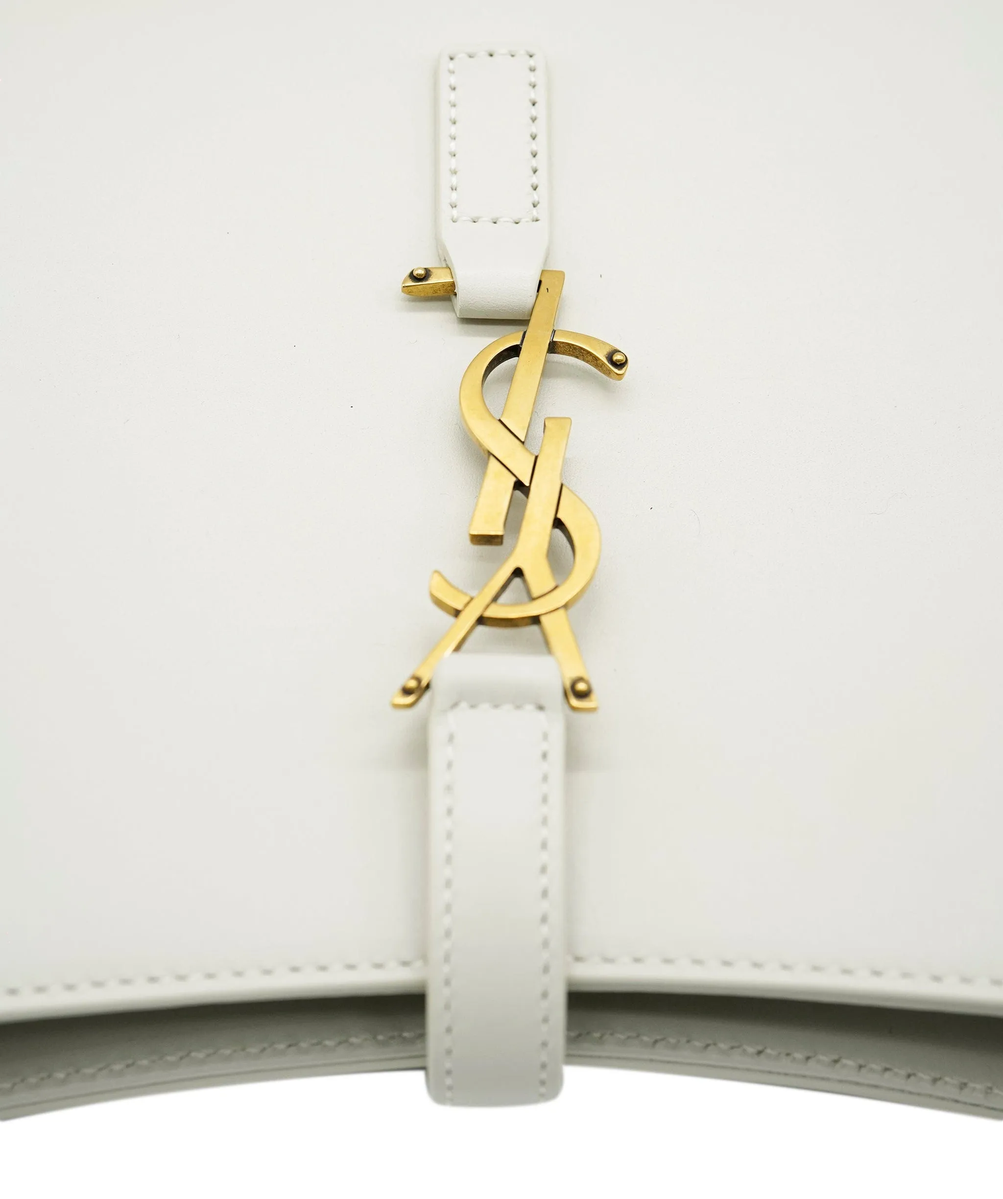 Saint Laurent Creame Smooth Leather A Le 5 Hobo 132264