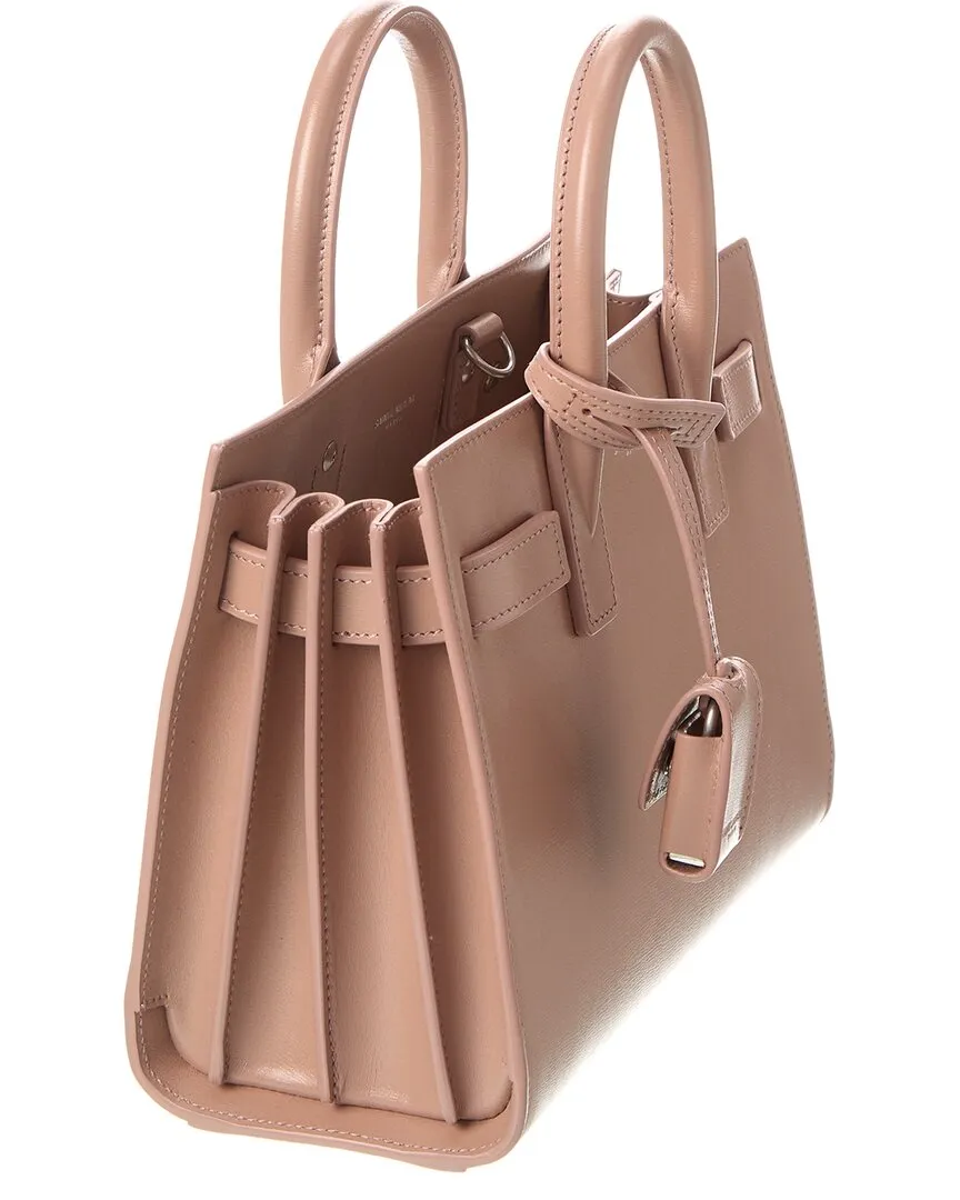 Saint Laurent Nano Sac De Jour Leather Satchel