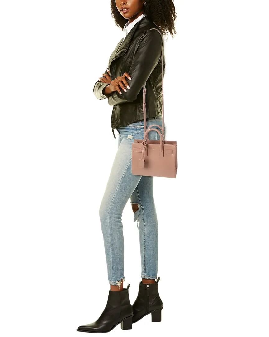 Saint Laurent Nano Sac De Jour Leather Satchel
