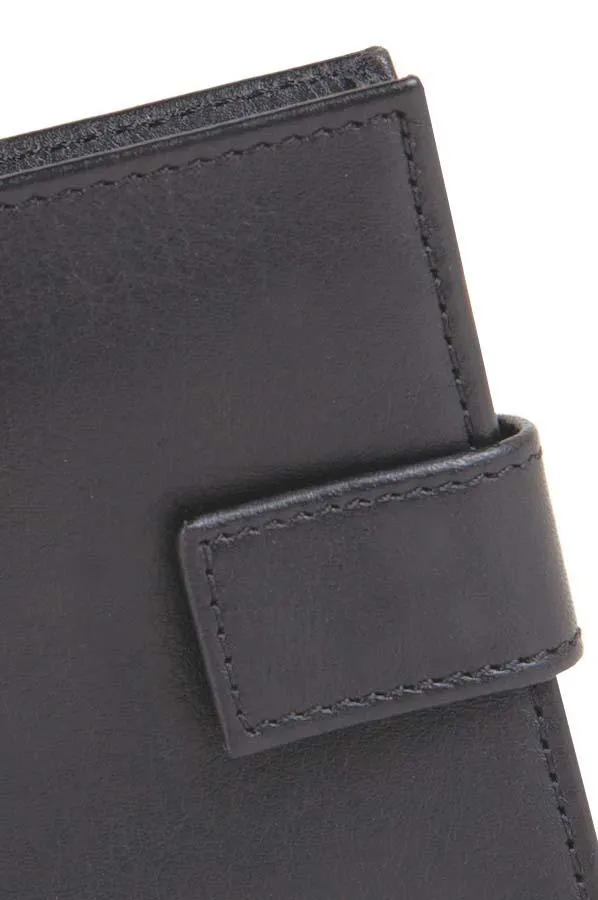 SAMSONITE LEATHER WALLETS WALLET WITH COIN PURSE BLACK