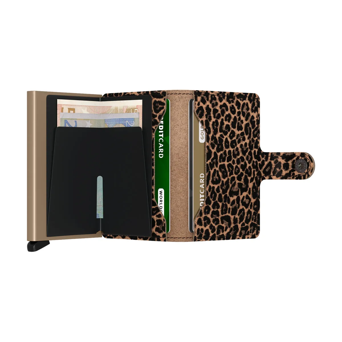 Secrid - Miniwallet Leo RFID Beige - MLE-BEIGE - BEIGE
