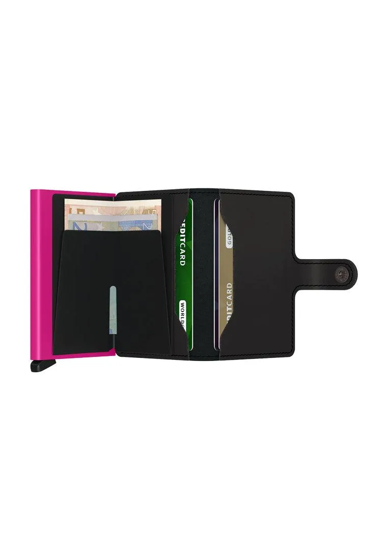 Secrid Miniwallet Matte Black Fuschia