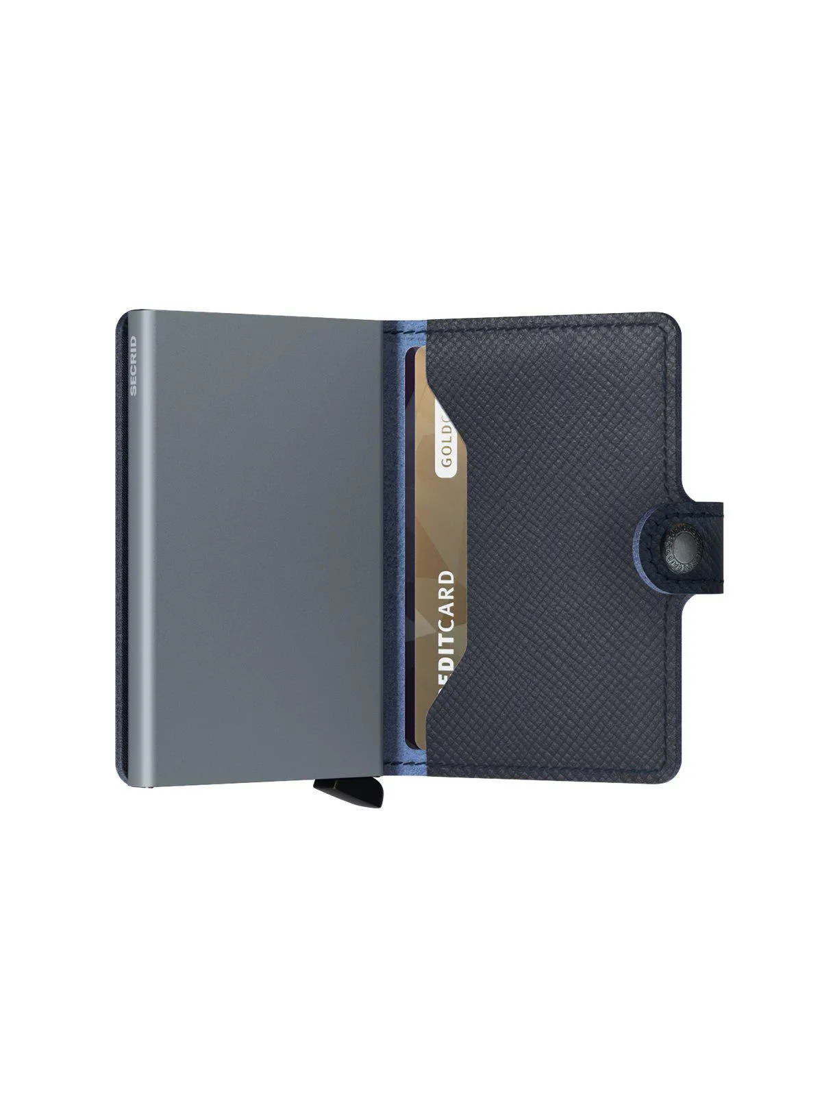 Secrid Miniwallet Saffiano Navy
