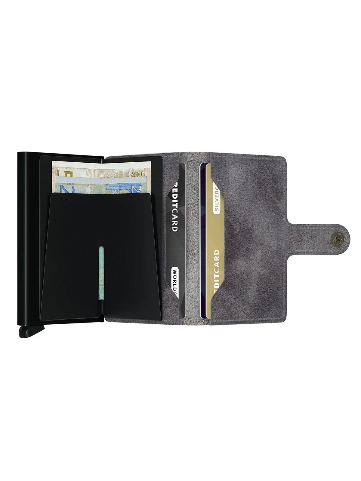 Secrid Miniwallet Vintage Grey Black