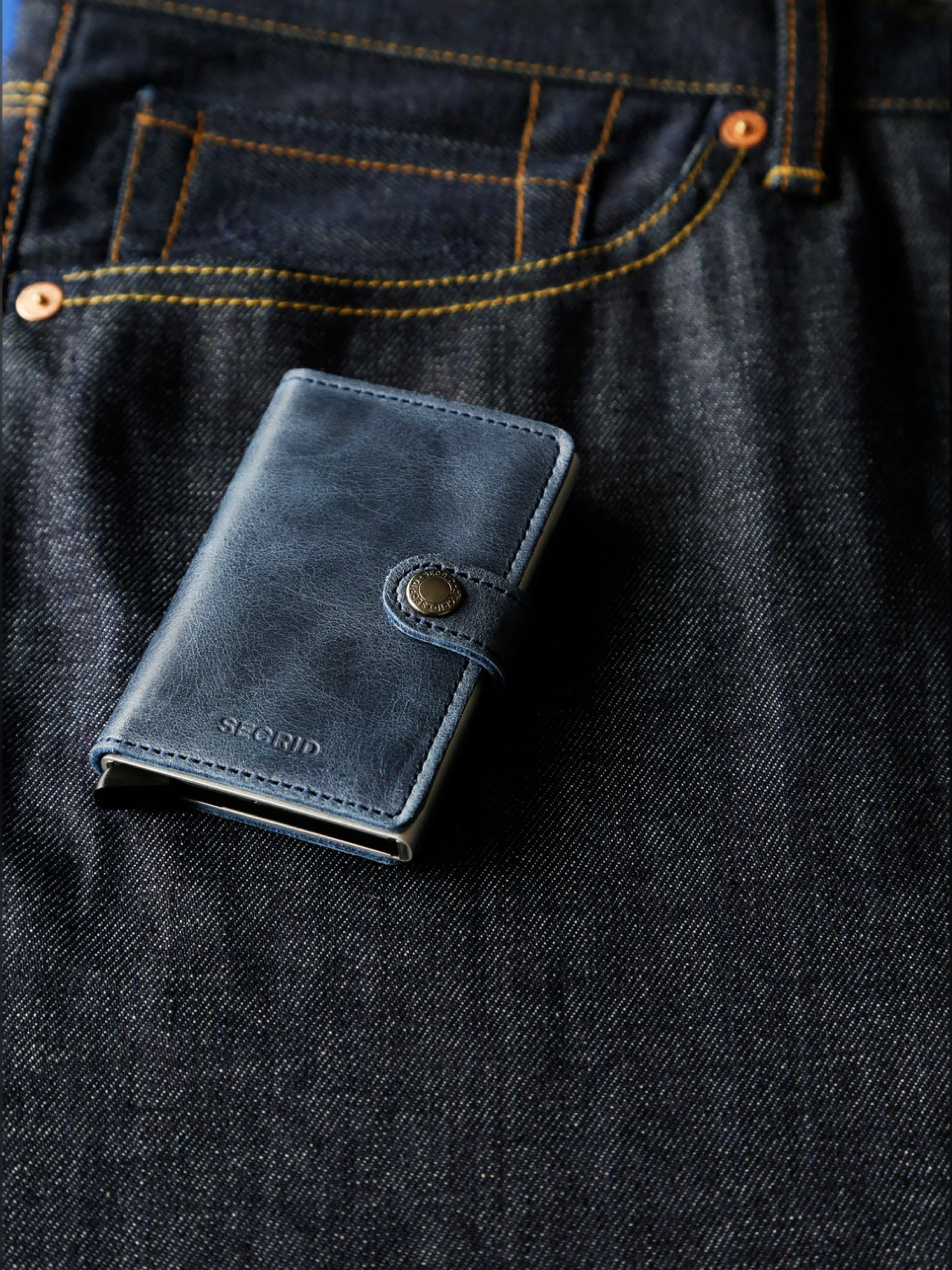 Secrid Miniwallet Vintage Grey Black