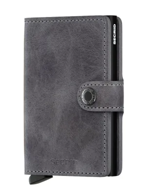 Secrid Miniwallet Vintage Grey Black