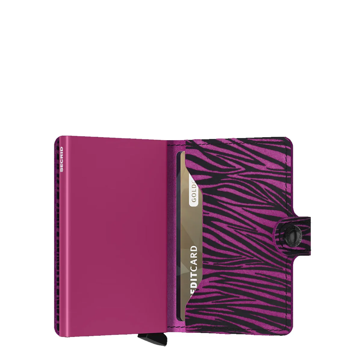 Secrid - Miniwallet Zebra Fuchsia - MZE-FUCHSIA - FUCHSIA