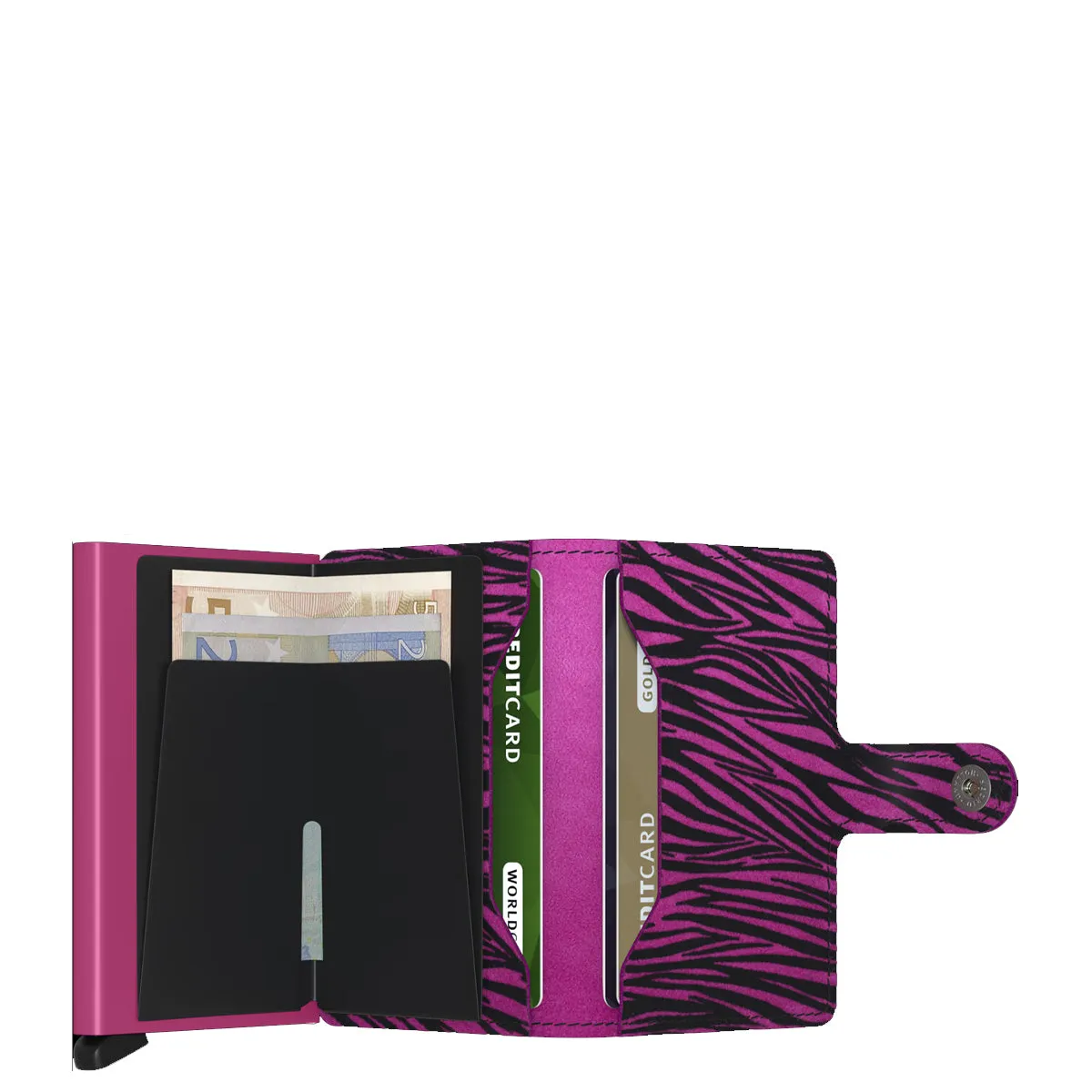 Secrid - Miniwallet Zebra Fuchsia - MZE-FUCHSIA - FUCHSIA