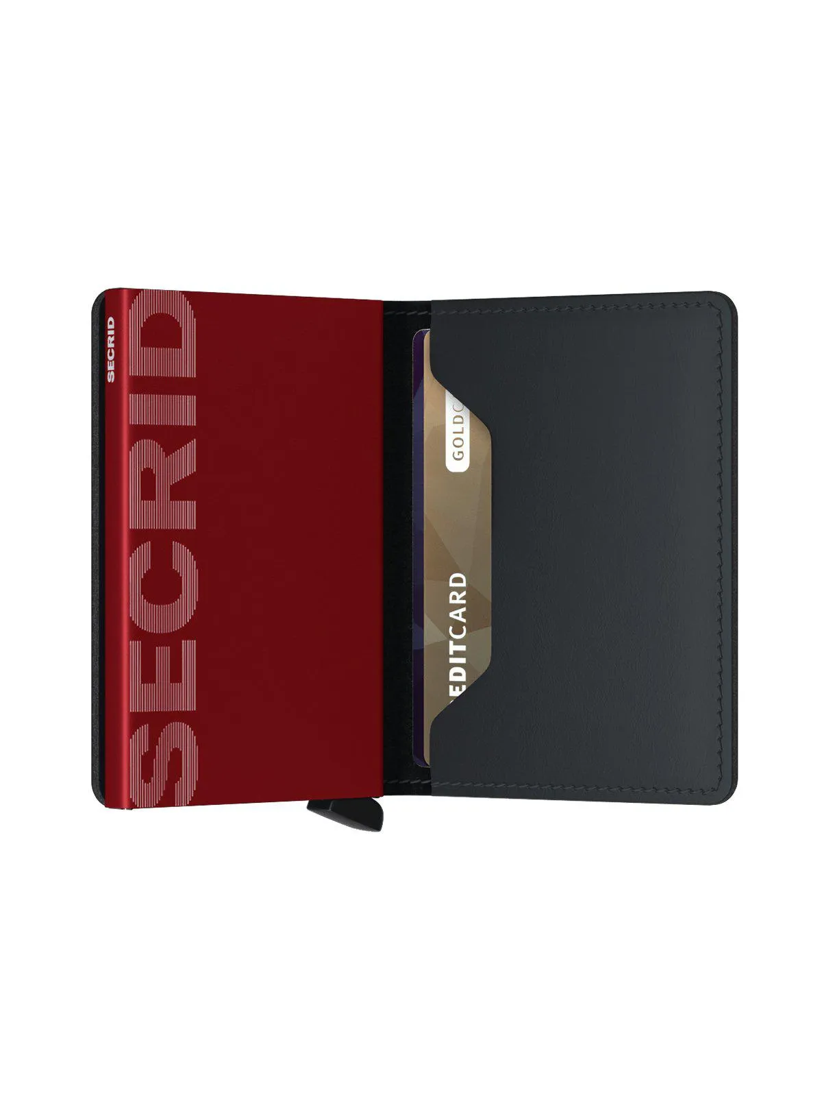 Secrid Slimwallet Matte Black Red
