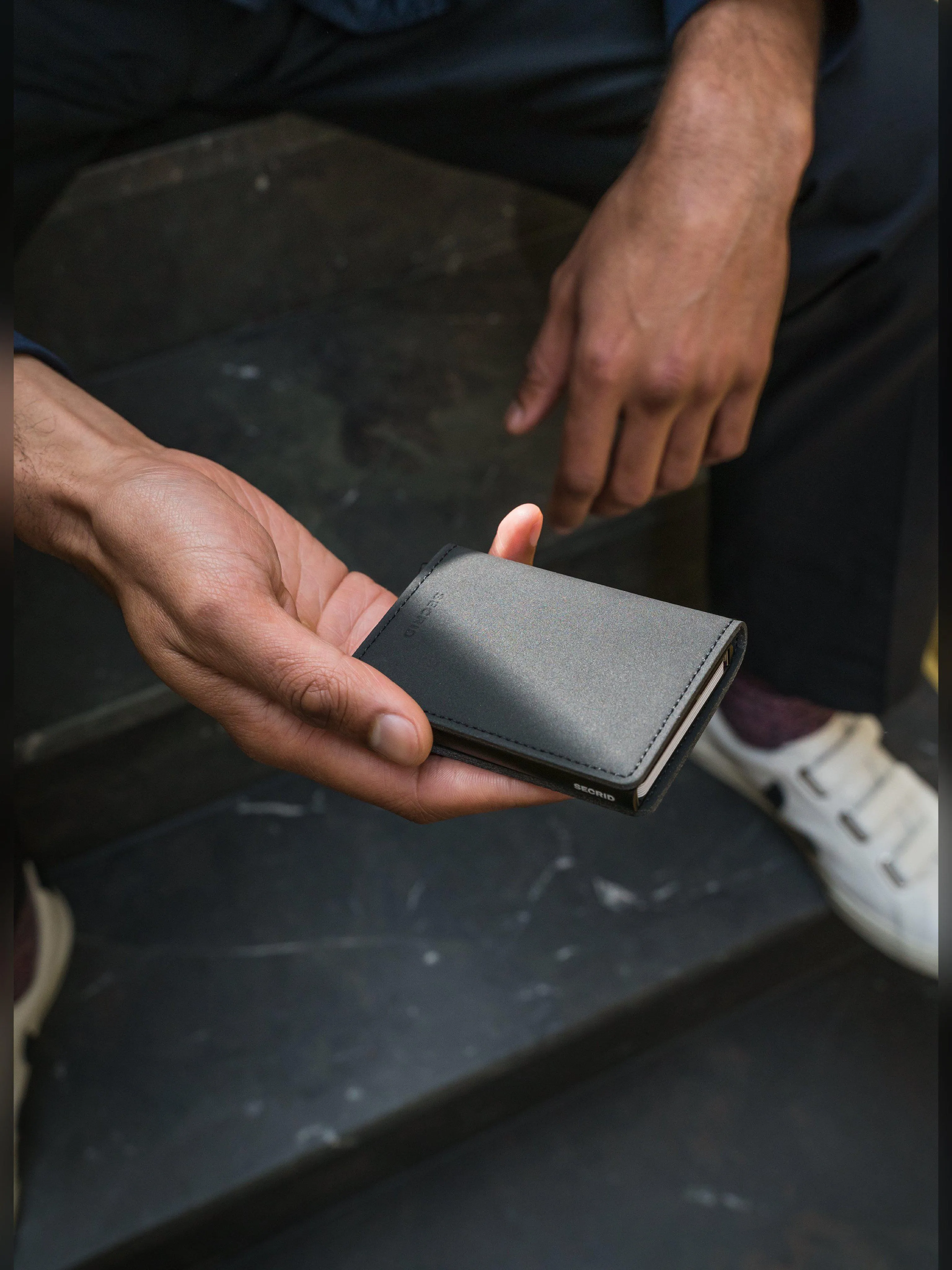 Secrid Slimwallet Matte Black Red