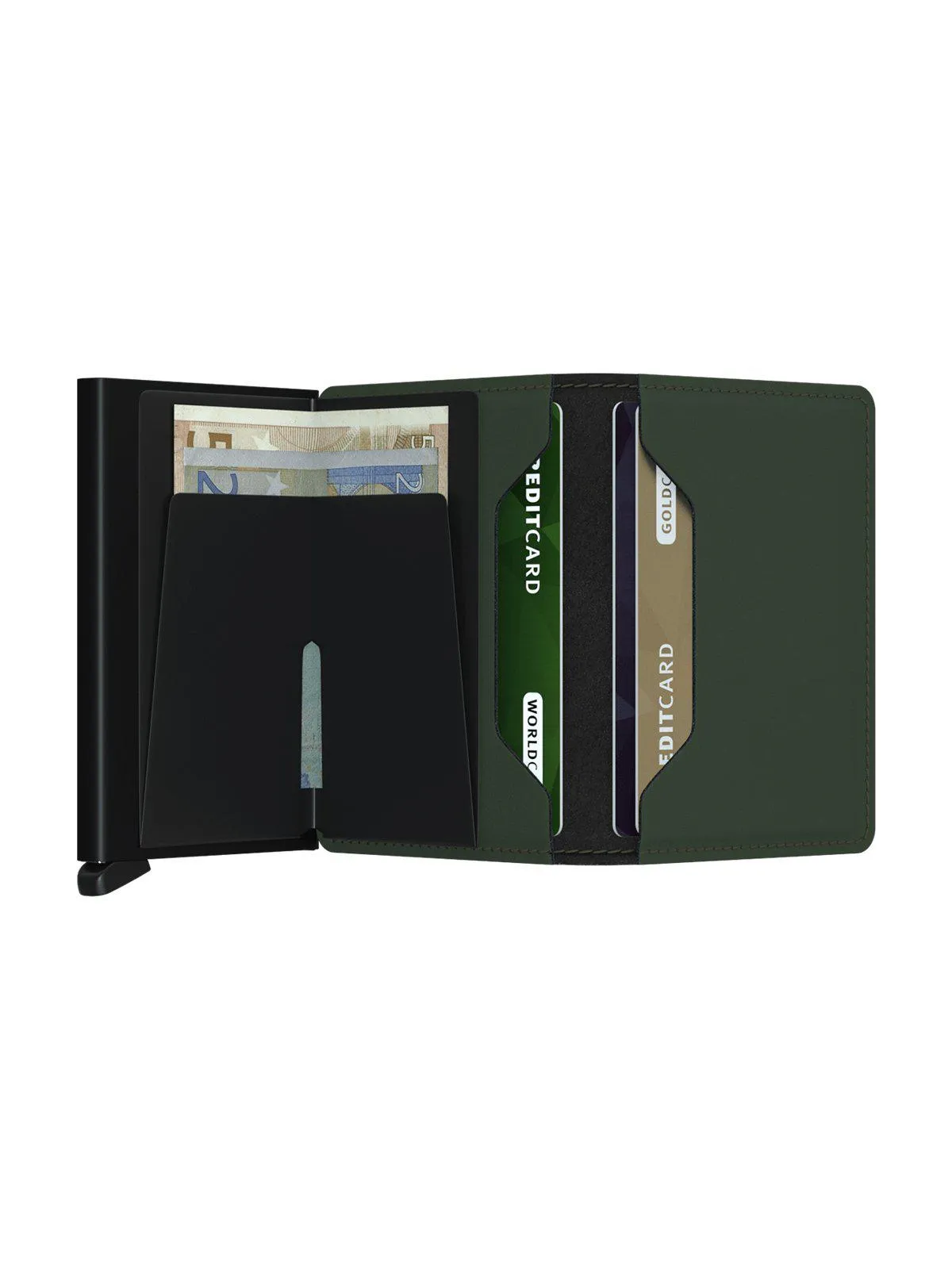 Secrid Slimwallet Matte Green Black