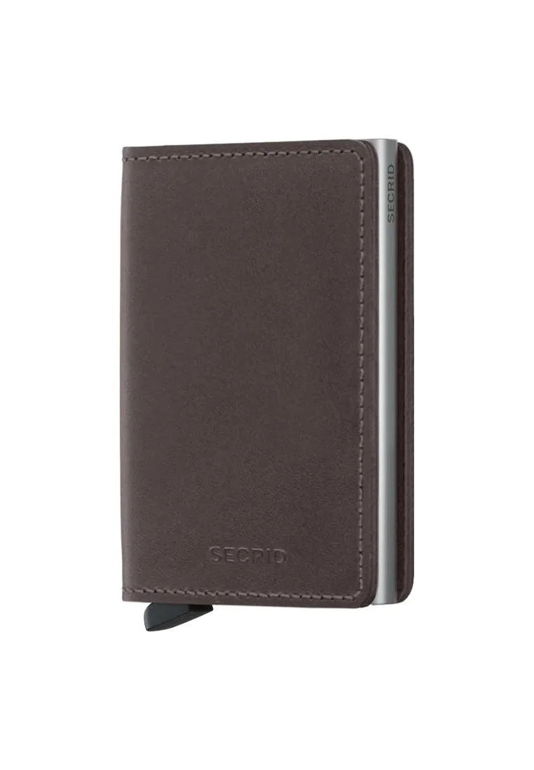 Secrid Slimwallet Original Dark Brown