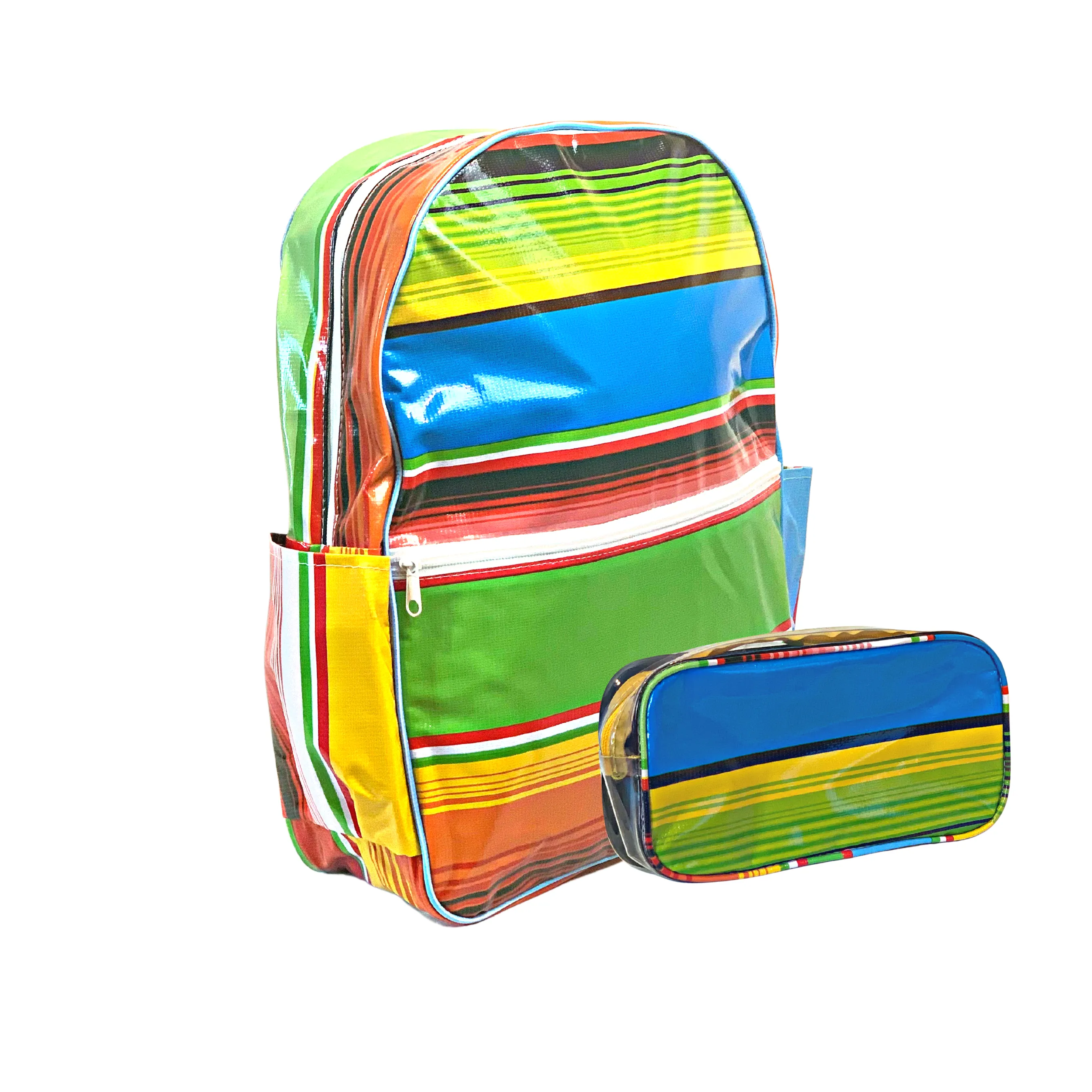 Serape Backpack w/ Pencil Case