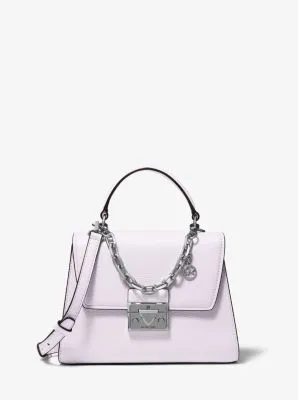 Serena Small Pebbled Leather Satchel