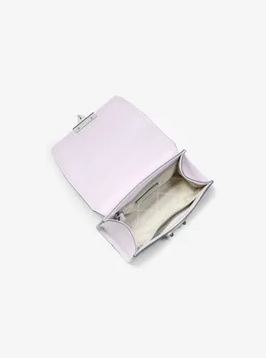Serena Small Pebbled Leather Satchel