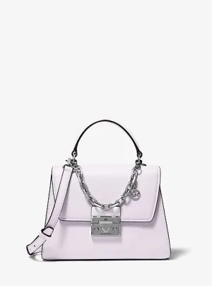 Serena Small Pebbled Leather Satchel