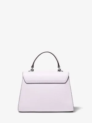 Serena Small Pebbled Leather Satchel