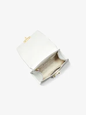 Serena Small Pebbled Leather Satchel