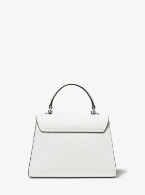 Serena Small Pebbled Leather Satchel