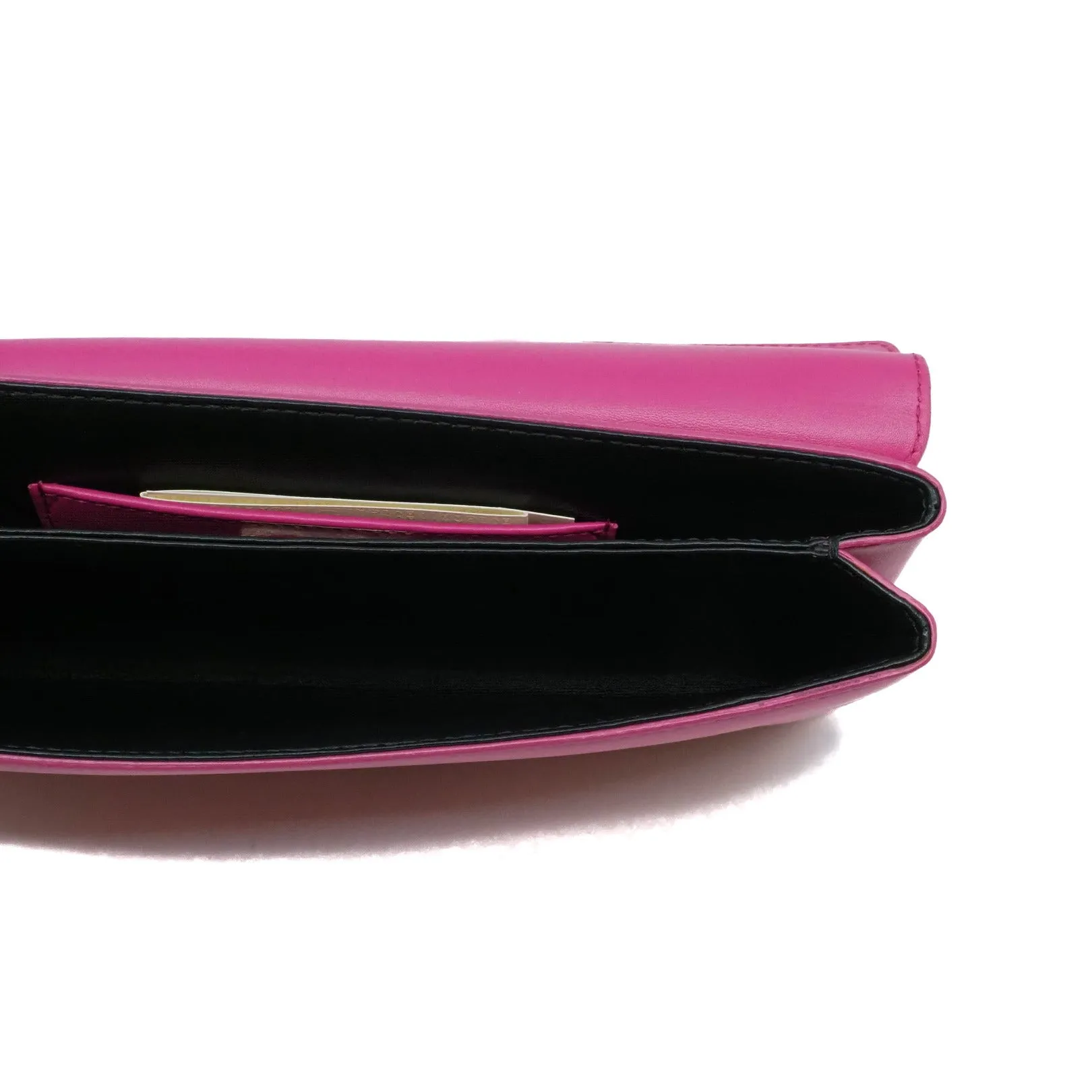 serpenti clutch in leather Rose purple ghw